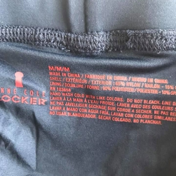 NWT Anne Cole Locker side print swim skirt bottom - Picture 4 of 4